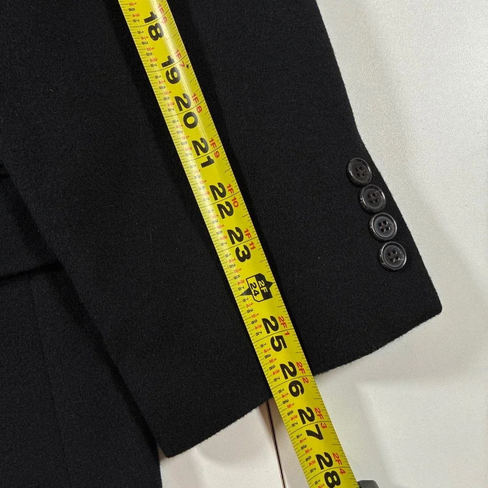 Lauren Ralph Lauren Wool Silk Cashmere Blazer 56R Black Sport Coat (Tag 58R)
